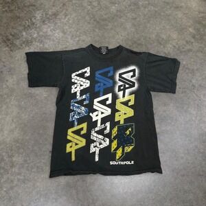 Southpole multicolor stacked logo‎ graphic t-shirt Bold all-over Southpole